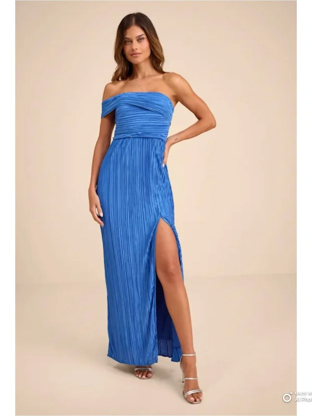 tall prom dresses Fairytale A-Line Strapless Jacquard Satin Long Prom Dresses With Knot